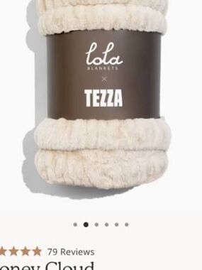 Lola Blanket - Tezza “Honey Cloud” in Large